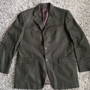 Burberry London Men's Wool Jacket, 42 Reg